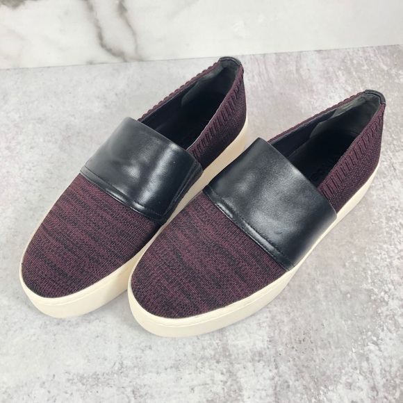 Vince Shoes - New Vince platform leather knit sneaker 6.5